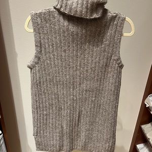Theory sleeveless turtleneck sweater